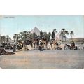 Luxor Market Egypt Postcard used VGC