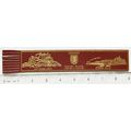 Vintage: red leather bookmark - Jersey, Mont Or...