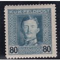 Austro-Hungarian Miltary Post 1917 Emperor Char...