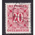 Austria 1949 Postage Due 20g Fine Used SG D1184...
