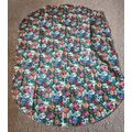 Oval Vinyl Front Felt Back Christmas Ornament M...