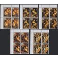 Aitutaki Paintings Rembrandt Christmas 5v Corne...