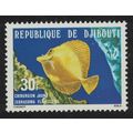 Djibouti Yellow tang Fish 30f 1978 MNH SG#744
