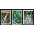 Greece Waterfalls Rural Areas 3v Side Perforati...
