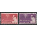 Christmas - Australia 1957 - FH - SG 298/9 (C)