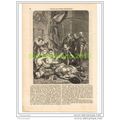 DEATH OF QUEEN ELIZABETH I, BOOK ILLUSTRATION (...