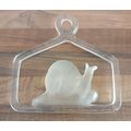 Vintage Garden Glass Snail Hanging Wall Art Dec...