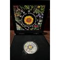 1 Oz Silver Proof Collectible 2024 $20 Floral C...