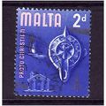 MALTA 1965 2d PROTO CHRISTIAN ERA SG 333 FINE U...