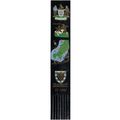 ST IVES CORNWALL Leather Bookmark as new =