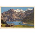 Switzerland PC 1958 - Oeschinesee Mit Blumlisal...