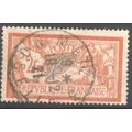 France 1920 - 2f orange on blue "Olivier Merson...