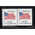 2890 32c G Old Glory Very Fine MNH CNP Left A12...