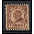 553 1 1/2c Warren Harding Almost Very Fine MMH ...