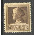 878 10c Jane Addams Fine MNH GA0362