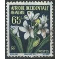 French West Africa 1958 SG 122 Used - Flora/Flo...