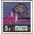 MALTA, Fiesta, violet 1973, 5c
