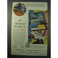 1952 Champion-International Coated Paper Ad - Excellence