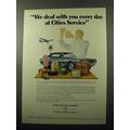 1969 Cities Service Company Ad - Deal With Every Day