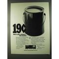 1972 Burlington Northern Railroad Ad - Drop in Bucket