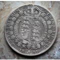 1891 Queen Victoria Silver 92.5% Jubilee Head H...