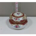noritake trinket dish flowers made in japan