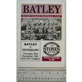 1991 programme Batley v. Dewsbury