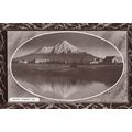 Mount Egmont Vintage Real Photo New Zealand Fra...