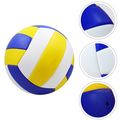 Blue White Yellow Volleyball PVC Soft Touch Ind...