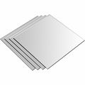Square Mirror Self Adhesive Tile Set 20cm x 20c...