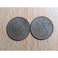 Netherlands 1975 5 Cents Coin