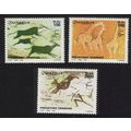 Somalia Prehistoric Rock Paintings 3v 2002 MNH ...