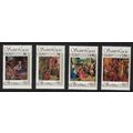 St. Lucia Christmas Paintings 4v 1981 MNH SG#60...