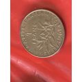 Umlaufmünze Frankreich 1 Franc 1961