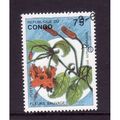 CONGO 1993 WILDFLOWERS SG1375 75F HIBISCUS FINE...