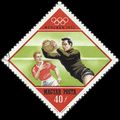 HUNGARY, FOOTBALL, Munich Olympics, red 1972, 40f