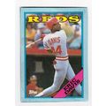 1988 Topps Eric Davis #J wax box bottom card – ...