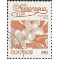 NICARAGUA, FLOWER, Frangipani, Plumeria rubra, ...