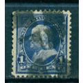 Used 264 1c Benjamin Franklin Very Fine M02981