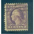 Used 502 3c George Washington Fine BPS A12051