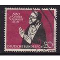 GERMANY 1958 500th ANNIV HOSPICE USED SG1218 #2