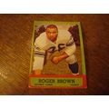 1963 Topps, ROGER BROWN Rc, #34, Detroit Lions