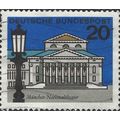 GERMANY, Capitals, Munich, blue 1964, 20pf