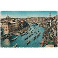 Postcard Regatta on the Grand Canal, Venice, It...