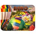 Reno Nevada with Hot Air Balloons Fridge Magnet