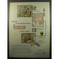 1950 Ronson Cigarette Lighters Ad - Georgian, J...