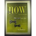 1953 Countess Mara Bow Ties Ad - Now for the first time