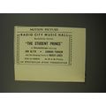 1954 The Student Prince Movie Ad - Radio City Music Hall Rockefeller Center