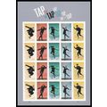 U.S. Tap Dance Stamps - No Die Cut - Imperforat...