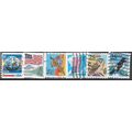 1988 6 different values - fine used (o) - Coil ...